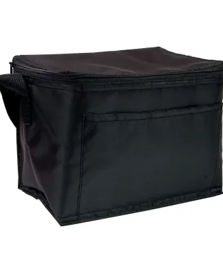 Promo Goods  LB301 Budget 6-Pack Cooler in Black
