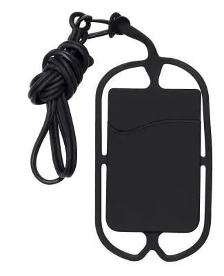 Promo Goods  PL-1338 Strappy Mobile Device Pocket in Black