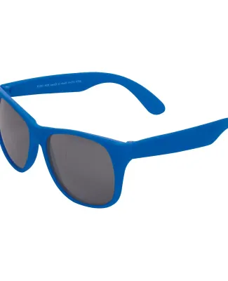 Promo Goods  SG120 Single-Tone Matte Sunglasses in Blue
