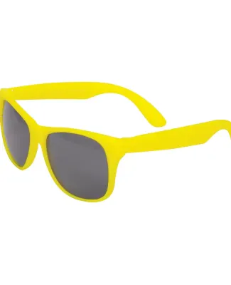 Promo Goods  SG120 Single-Tone Matte Sunglasses in Yellow