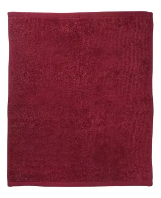 Promo Goods  TW100 Hemmed Cotton Rally Towel in Burgundy