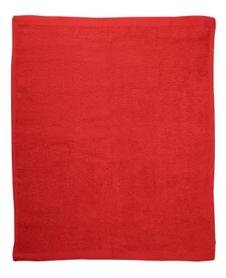 Promo Goods  TW100 Hemmed Cotton Rally Towel in Red