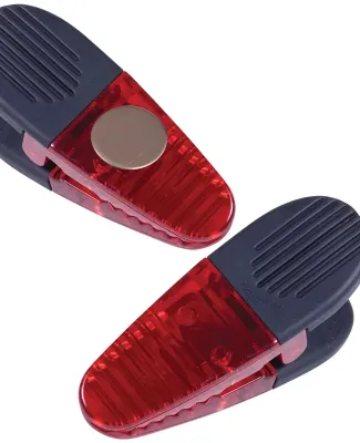 Promo Goods  MC100 Jumbo Magnetic Memo Clip in Translucent red