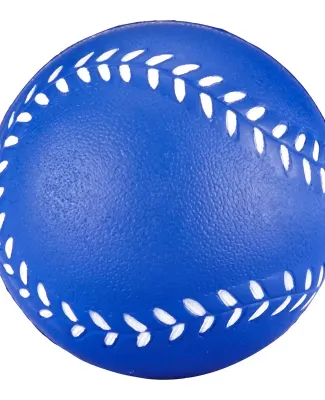 Promo Goods  SB302 Baseball Stress Reliever in Reflex blue