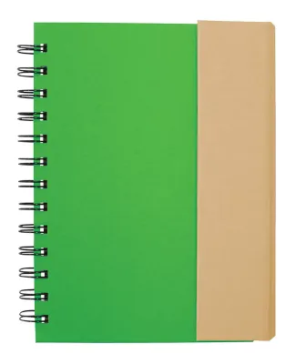 Promo Goods  NB150 Recycled Magnetic Journalbook in Lime green