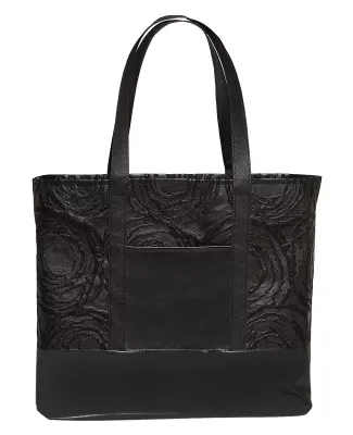 Promo Goods  LT-3972 Splash Ripple Tote in Black