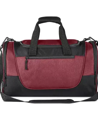 Promo Goods  BG650 Austin Nylon Collection Duffel  in Hthr burgundy