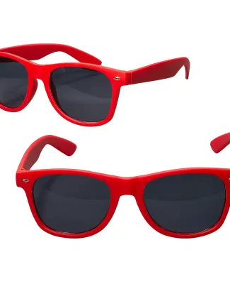Promo Goods  PL-5034 Rubberized Finish Fashion Sun in Red