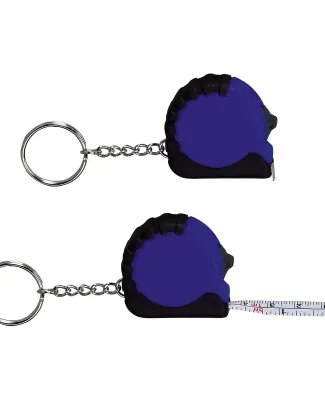Promo Goods  TM110 Mini Grip Tape Measure Key Chai in Blue