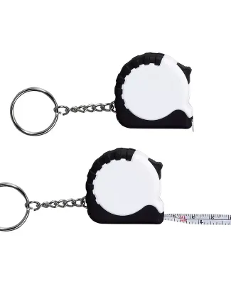 Promo Goods  TM110 Mini Grip Tape Measure Key Chai in White