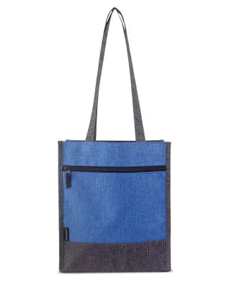 Promo Goods  BG050 Kerry Pocket Tote in Blue