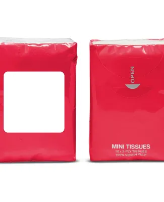 Promo Goods  PC185 Mini Tissue Packet in Red