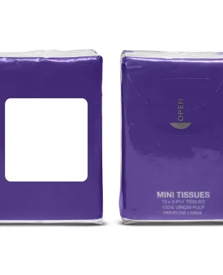 Promo Goods  PC185 Mini Tissue Packet in Purple