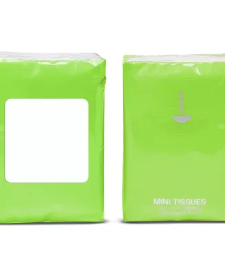Promo Goods  PC185 Mini Tissue Packet in Lime green
