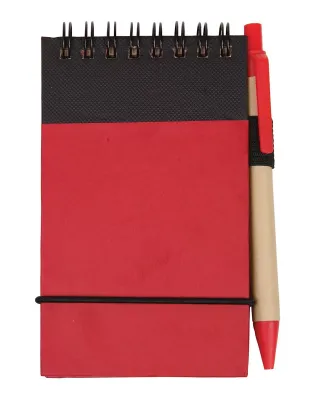 Promo Goods  NB137 Eco Recycled Jotter in Red