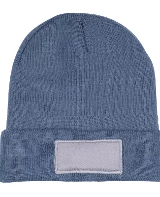 Promo Goods  HW110 Knit Beanie With Patch in Gray