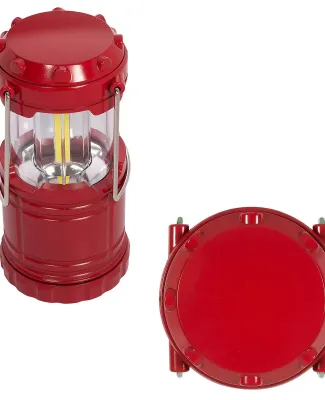 Promo Goods  PL-2020 Mini Cob Camping Lantern-Styl in Red