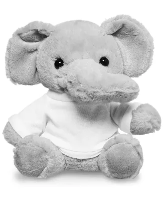 Promo Goods  TY6030 7 Plush Elephant With T-Shirt in White