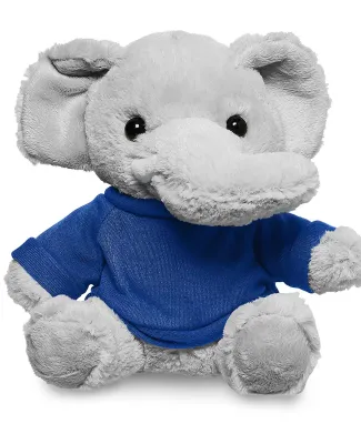Promo Goods  TY6030 7 Plush Elephant With T-Shirt in Reflex blue