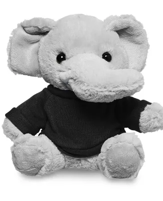 Promo Goods  TY6030 7 Plush Elephant With T-Shirt in Black