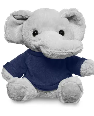 Promo Goods  TY6030 7 Plush Elephant With T-Shirt in Navy blue