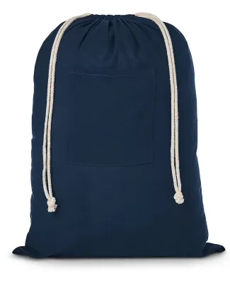 Promo Goods  BG411 Cotton Laundry Bag in Navy blue