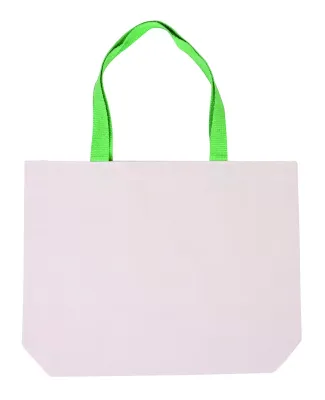 Promo Goods  BG408 Cotton Canvas Tote in Lime green