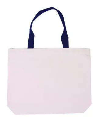 Promo Goods  BG408 Cotton Canvas Tote in Navy blue