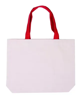 Promo Goods  BG408 Cotton Canvas Tote in Red