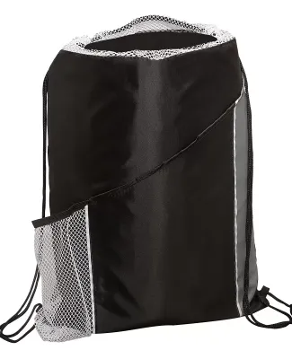 Promo Goods  BG212 Sprint Angled Drawstring Sports in Black