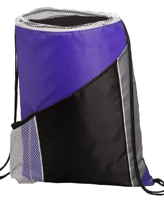 Promo Goods  BG212 Sprint Angled Drawstring Sports in Purple