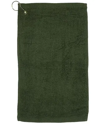 Promo Goods  LT-4384 Fingertip Towel Dark Colors in Hunter green