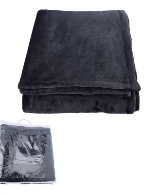 Promo Goods  OD305 Mink Touch Luxury Fleece Blanke in Black