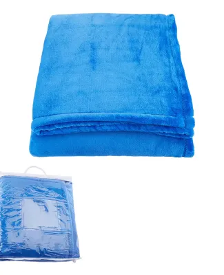 Promo Goods  OD305 Mink Touch Luxury Fleece Blanke in Reflex blue
