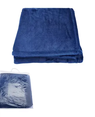 Promo Goods  OD305 Mink Touch Luxury Fleece Blanke in Navy blue