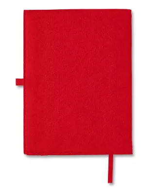 Promo Goods  NB113 Felt Refillable Journal in Red