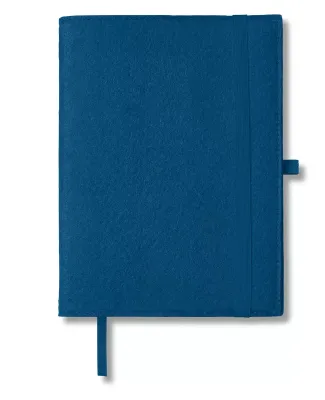 Promo Goods  NB113 Felt Refillable Journal in Navy blue