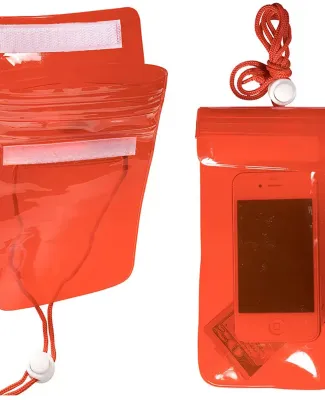 Promo Goods  PL-4365 Water-Resistant Bag in Translucent red