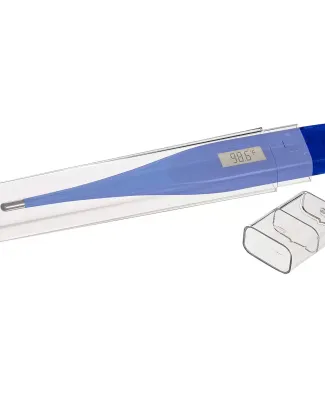 Promo Goods  PL-1815 Digital Thermometer in Reflex blue