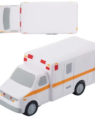 Promo Goods  SB971 Ambulance Stress Reliever in White