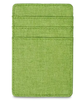 Promo Goods  TR104 Heathered RFID Wallet in Lime green