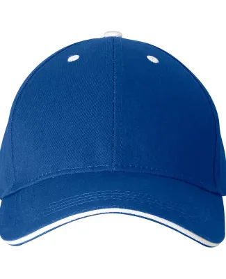 Promo Goods  AP101 Structured Sandwich Cap in Reflex blue/ wh