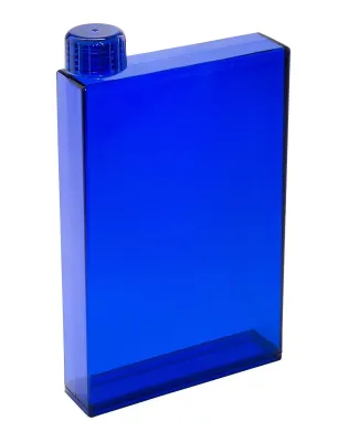 Promo Goods  MG771 16oz Rectangle Water Bottle in Translucent blue