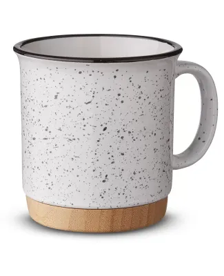 Promo Goods  CM230 15oz Campfire Mug With Bamboo B in White