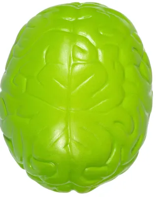 Promo Goods  PL-0262 Brain Stress Reliever in Lime green