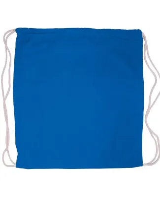 Promo Goods  BG400 Cotton Canvas Drawstring Backpa in Reflex blue