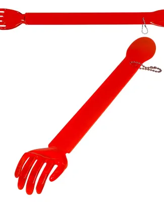 Promo Goods  PL-4230 Back Scratcher-Shoe Horn in Translucent red