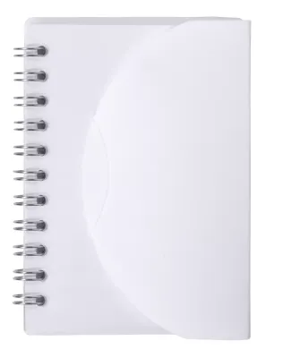 Promo Goods  NB106 Spiral Curve Notebook in White