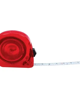 Promo Goods  TM200 Translucent Tape Measure 10' in Translucent red