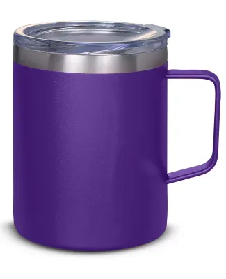 Promo Goods  MG407 12oz Vacuum Insulated Coffee Mu in Purple
